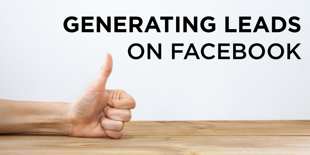 Generating leads on Facebook page