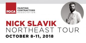 PCA Nick Slavik Northeast Tour October 8-11, 2018.