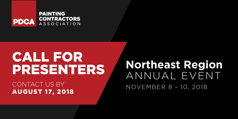 PCA Northeast Region Annual Event November 8-10, 2018 Seeking Event Speakers