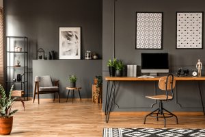 Grey House Interior