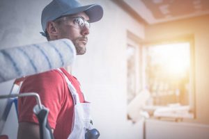 Painter on Job