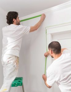 Painters using Frogtape