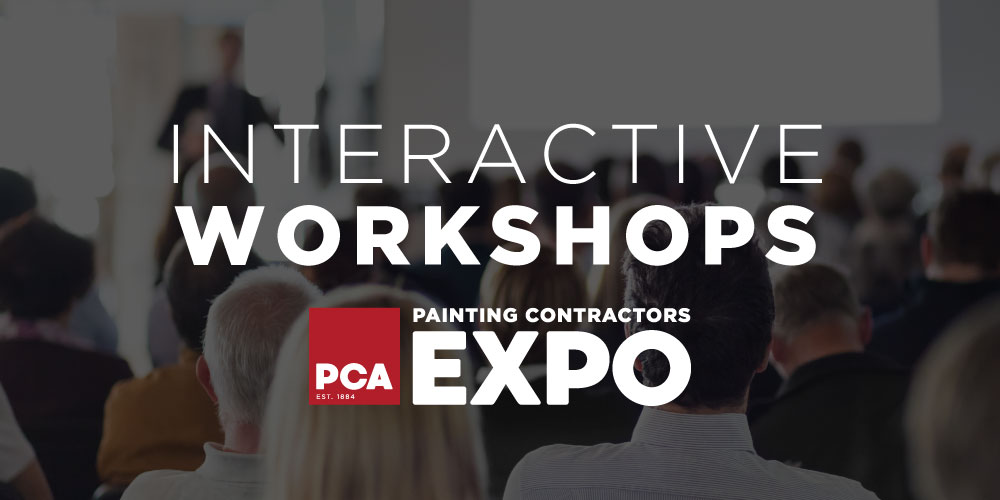 Interactive Workshop, PCA Painting Contractors EXPO