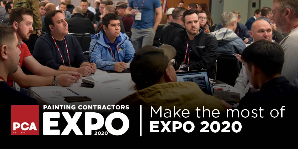 PCA Painting Contractors 2020 Expo, Make the most of Expo 2020
