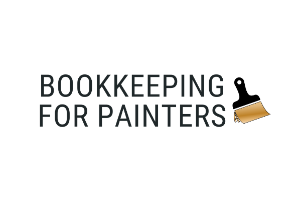 Bookkeeping for painters logo Bookkeeping for painters logo