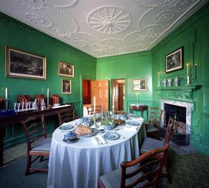 Green Dining Room