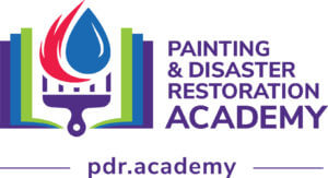 Painting and disaster restoration academy logo