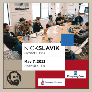 Nick Slavik Master Class graphic