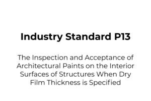 PCA Industry Standards P13