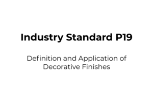 PCA Industry Standards P19