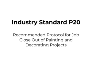 PCA Industry Standards P20