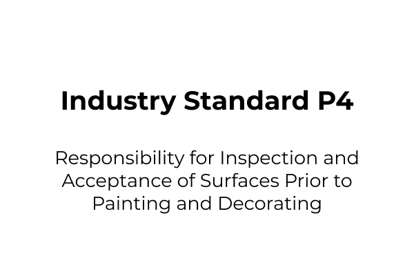 PCA Industry Standards P4