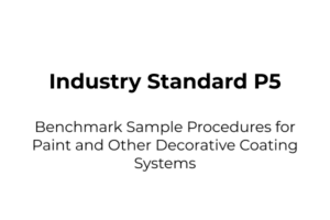 PCA Industry Standards P5