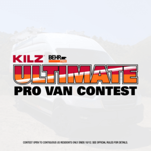 KILZ Behr Ultimate Pro Van Contest