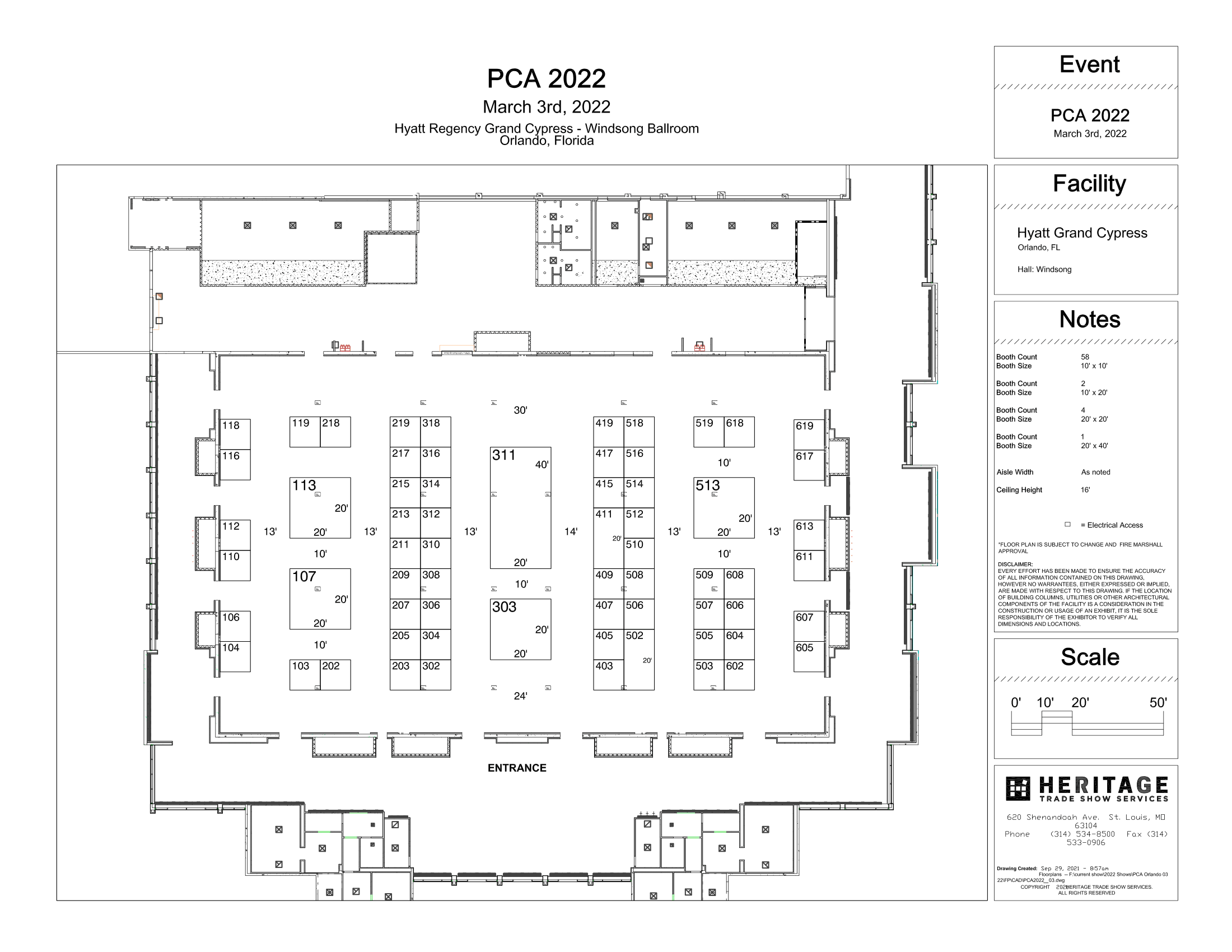 Trade Show Floor Plans