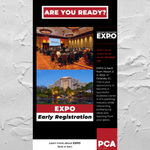 EXPO Early Registration Flyer