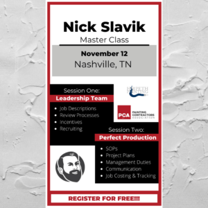 Nick Slavik Master Class