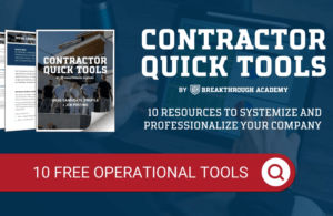 10 Contractor Quick Tools