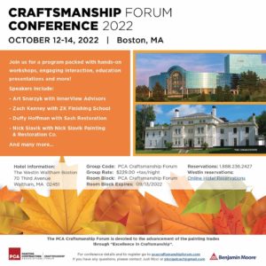 Craftsmanship Forum Event Flyer