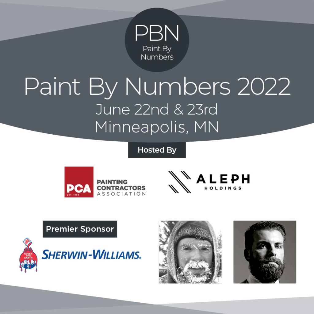 Paint By Numbers Event Flyer