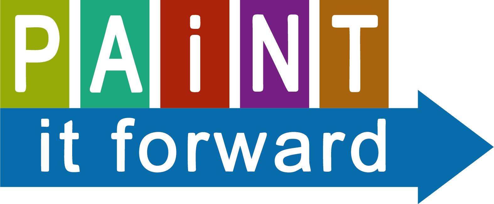 Paint it forward logo