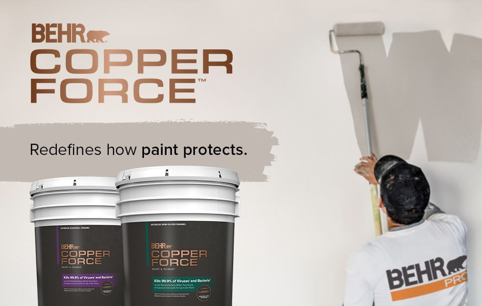 Behr Copper Force Interior Paint