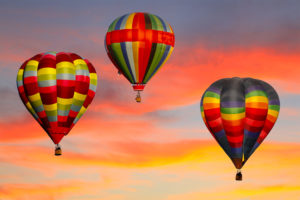 Colorful Hot Air Balloons