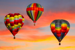 Colorful Hot Air Balloons