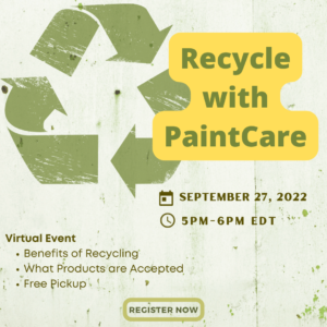 Recycle with Paint Care