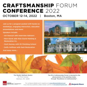 2022 Craftsmanship Forum Conference