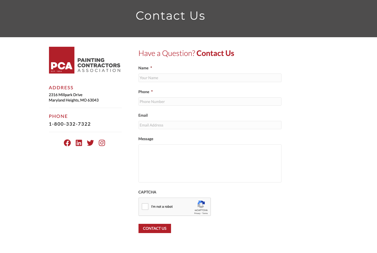 Contact Us Contact Us