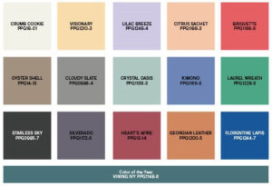 PPG Color Pallet