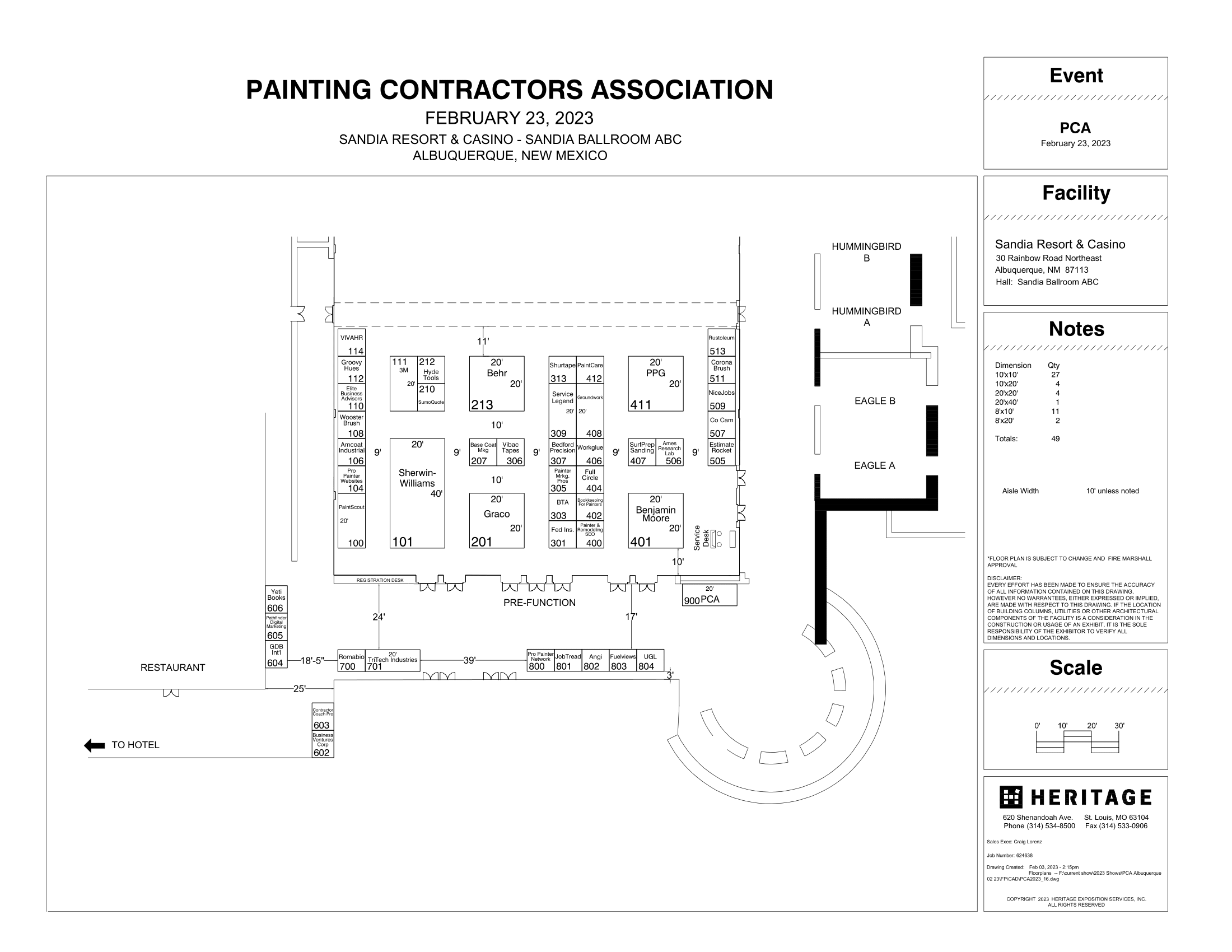 2023 EXPO Trade floor