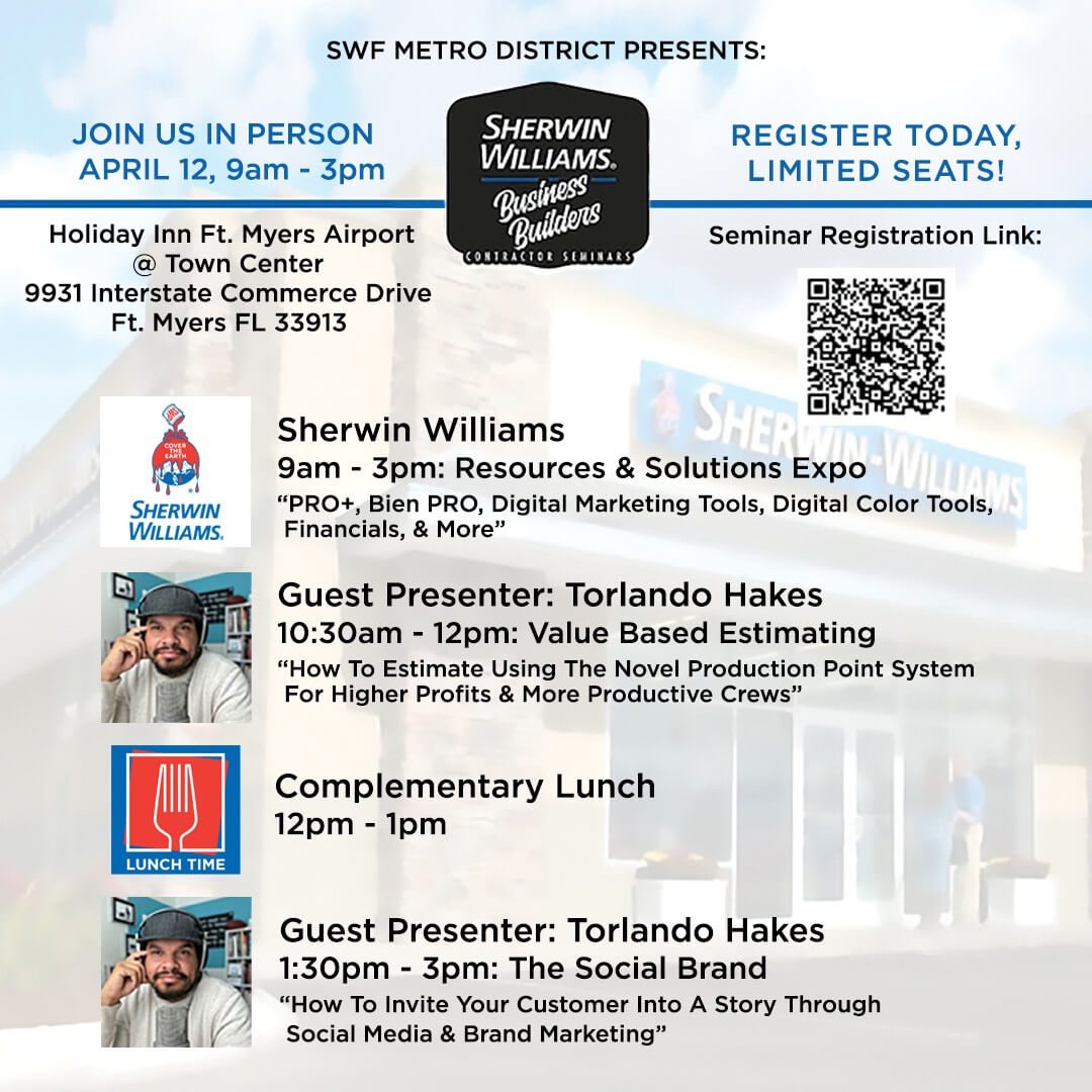 Sherwin-Williams Business Builder Contractor Seminar