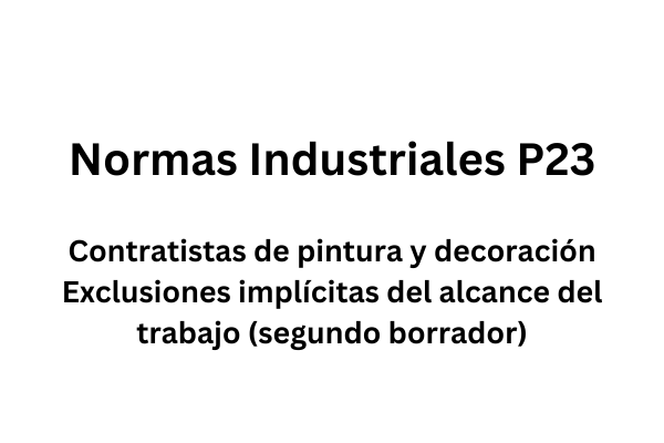 Industry Standard P23 SPA