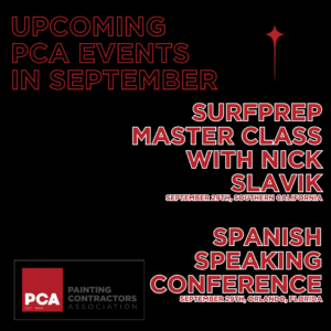 PCA September Events