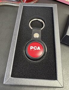 PCA Branded Air Tag w/Key Ring